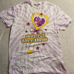 NON BINARY hot topic shirt